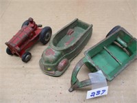 Assorted Old Metal Toys