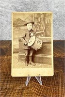 Civil War Cabinet Photo of Drummer Boy