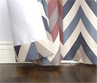 Sun Zero Chevron Curtain 40"X95"