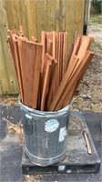 Park Bench Wood Pieces