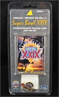 Vintage 1995 N F L Super Bowl Trading Card & Pin