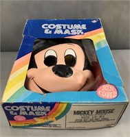 Mickey Mouse costume and mask