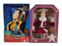 2 Toy Story Woody Talking & Singing Toys