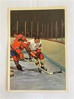 Norm Ullman 1962-63 NHL Hockey Stars In Action