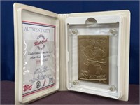 Mark Messier Limited edition Bronze hockey card