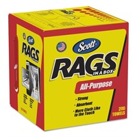 Rags In A Box Heavy Duty Disposable Towel 200/box