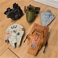 Small Vintage Star Wars Vehicles