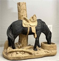 Ceramic Horse Statuette