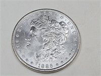 1886 Morgan Silver Dollar Coin UNC?