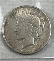 1927-S Peace Silver Dollar, US $1 Coin