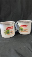 2 New Coleman Citronella Candles in Cups