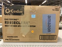 OCedar Spin mop system in box.