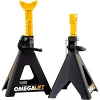 6-Ton Jack Stands Pair - Double Locking Pins