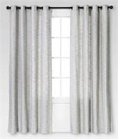 Threshold Grey SpaceDye Diamond Grommet Window