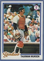 1978 Topps #60 Thurman Munson New York Yankees