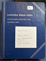 WHEAT / MEMORIAL PENNY CENT COIN ALBUM