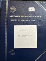 MEMORIAL PENNY CENT COIN ALBUM