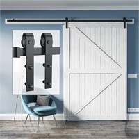 10FT Single Barn Door Hardware kit, Classic Design