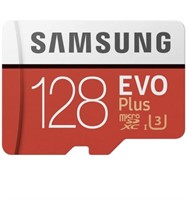 SAMSUNG 128GB EVO Plus Class 10 Micro SDXC with