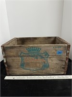 Vintage Wooden Beverage Crate