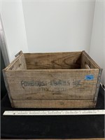 Vintage Wooden Beverage Crate