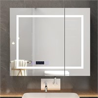 New $320 Bathroom Mirror Cabinets with LED 29.5''