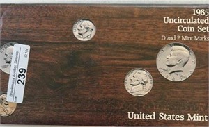 1985 UNC Mint Set