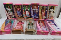 Ethnic Barbies-Dolls of World