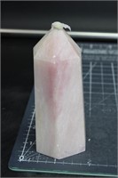 Large Pink Opal Tower, 9oz