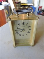 Madison Quartz Brass Mantel Clock