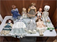 Assorted Mid-Size Dolls