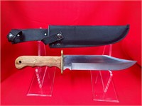 Large Bowie Knife w/ Sheath