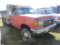 1990 Ford F350XL S/A Dump Truck