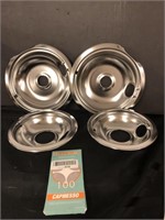 Stove Top Burner Covers& foil lid reuse capsules