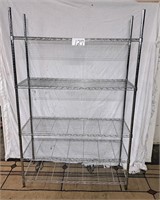 5 shelf s/s rack 74x45x18