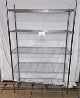 4 shelf s/s rack 74x45x18