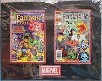 319 - FRAMED MARVEL COLLECTOR COVERS ART 16X20"