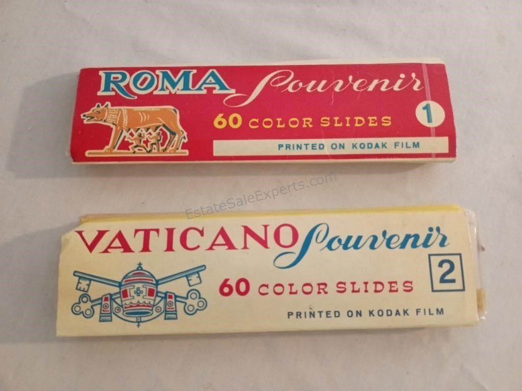 Vintage Souvenir Slides