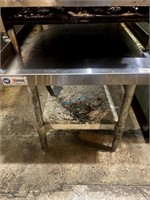 STAINLESS STEEL EQUIPMENT STAND, 24" X 30"