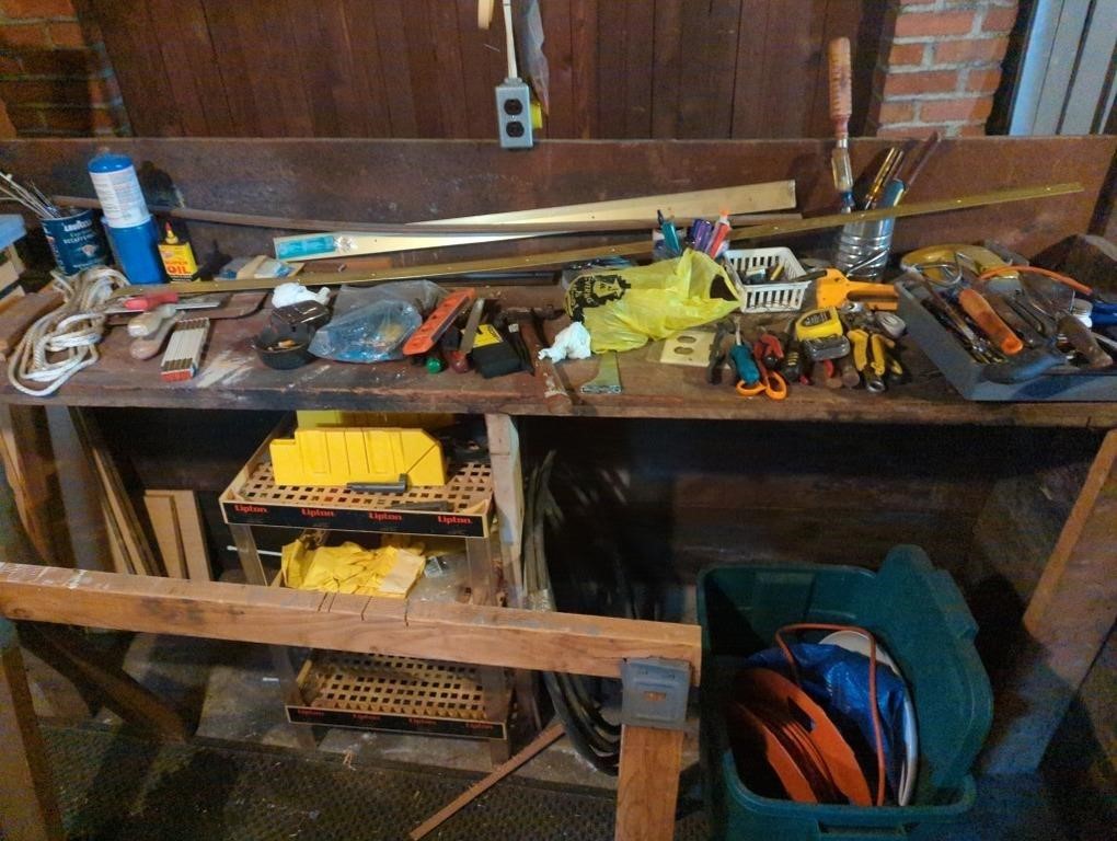 Large collection of handtools