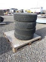 (4) Assorted Trailer Tires