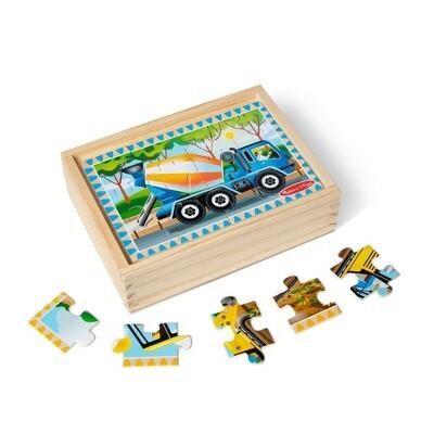 Melissa & Doug Construction Vehicles 4-in-1