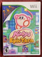 SEALED Nintendo Wii Kirby's Epic Yarn Factory seal