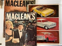 MACLEAN'S MAGAZINE, 1962, 1964