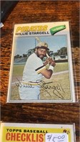 1977 Topps Baseball Card Willie Stargell