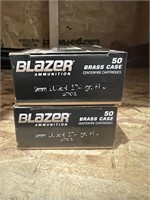 (100) Rounds 9mm Blazer FMJ