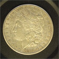US Coins 1897-S Morgan Silver Dollar, circulated