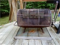 Metal Fire Pit With Top