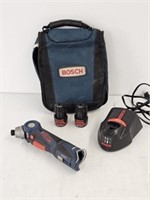 BOSCH ANGLE DRIVER WITH CHARGER