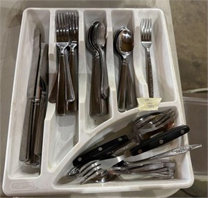 Group of Assorted Stainless Flatware Sets